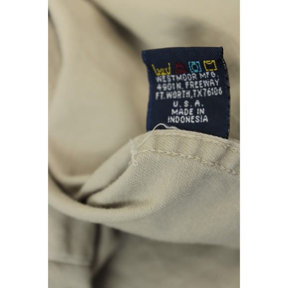 Panhandle Slim Beige Pearl Snap Button Down Shirt Men L Western Long Sleeve - Picture 13 of 13